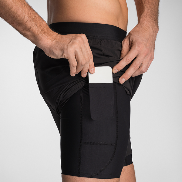4.0 Black Training Short