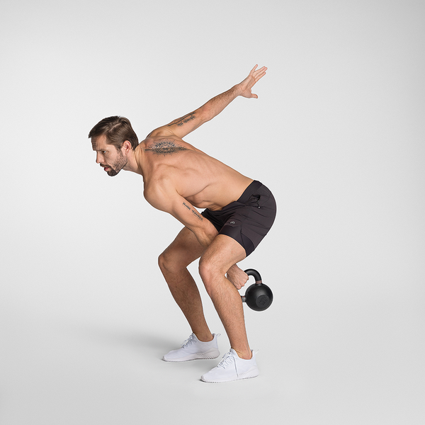 4.0 Black Training Short