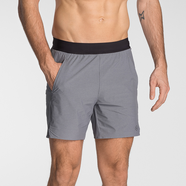 4.0 Heather Grey Training Short