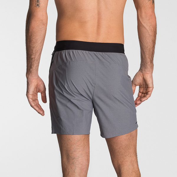 4.0 Heather Grey Training Short