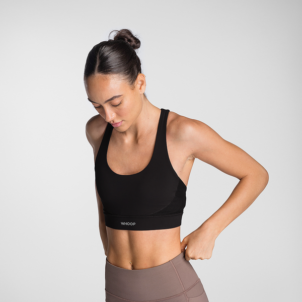 4.0 Black WHOOP Sports Bra