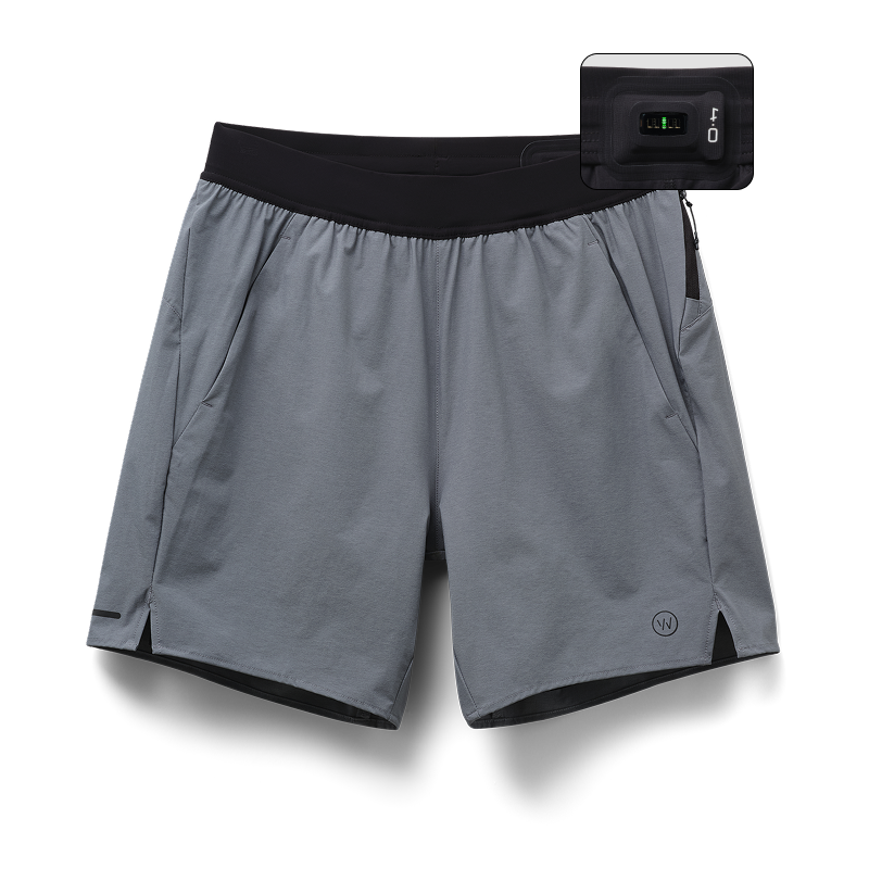 4.0 Heather Grey Training Short
