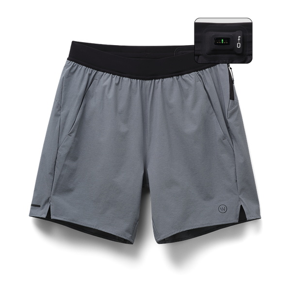 4.0 Heather Grey Training Short