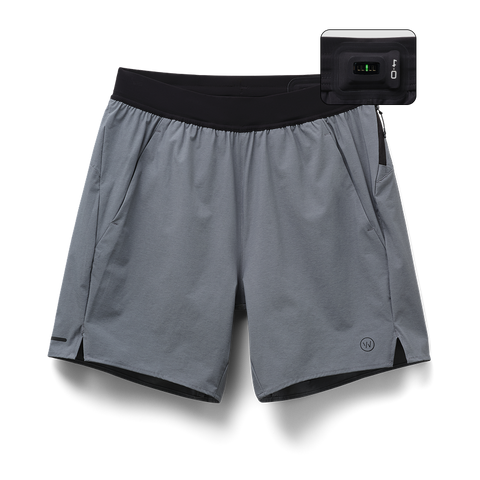 4.0 Heather Grey Training Short