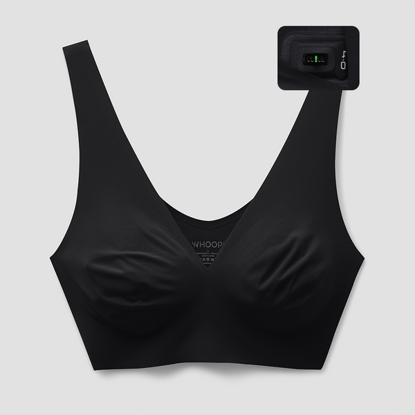 4.0 Black V-Neck Bralette