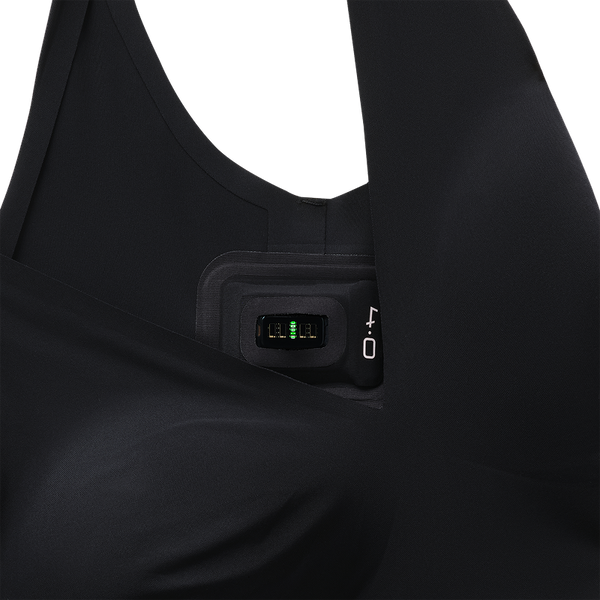 4.0 Black V-Neck Bralette