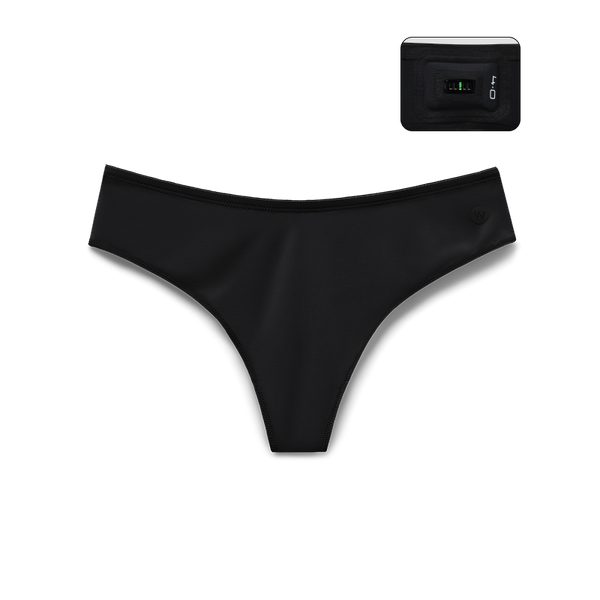 4.0 Women's Everyday Thong in Black