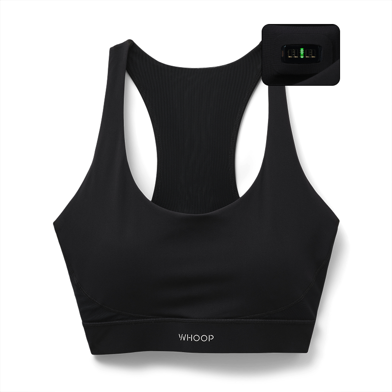 4.0 Black WHOOP Sports Bra