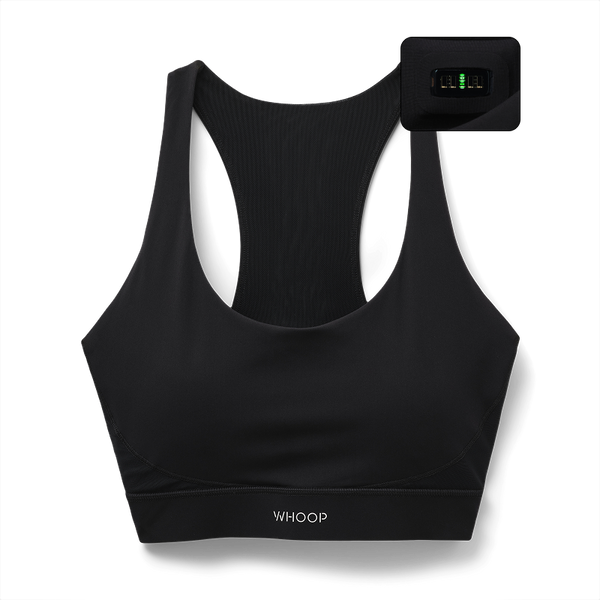 4.0 Black WHOOP Sports Bra