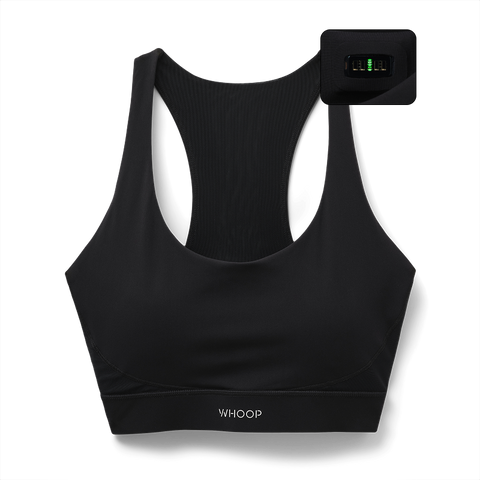 4.0 Black WHOOP Sports Bra
