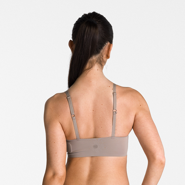 T-Shirt Bralette | Taupe