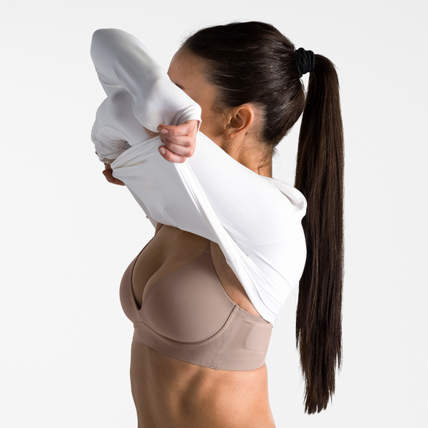 T-Shirt Bralette | Taupe