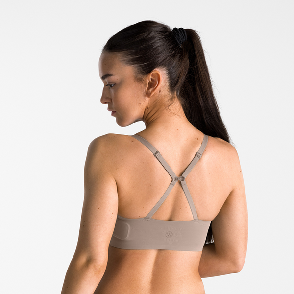 T-Shirt Bralette | Taupe