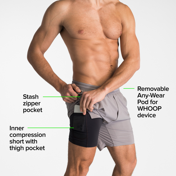 Men's Training Short | Dark Grey