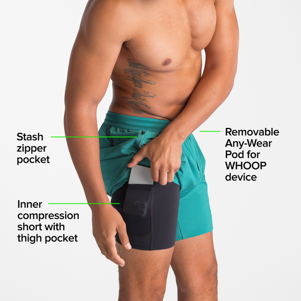 Men's Training Short | Teal