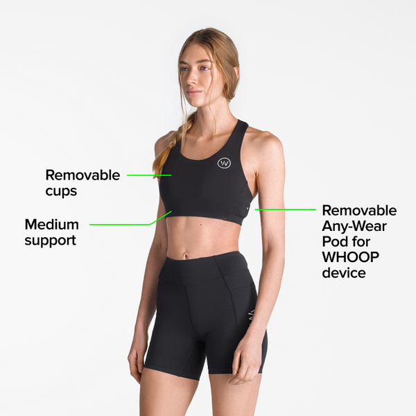 Training Sports Bra | Black