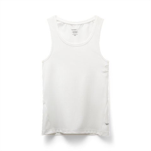 Men's Compression Tank | White