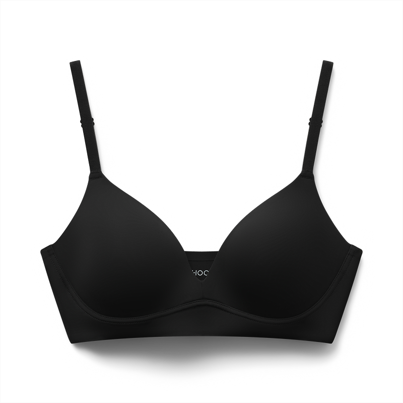 T-Shirt Bralette | Black