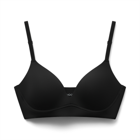 T-Shirt Bralette | Black