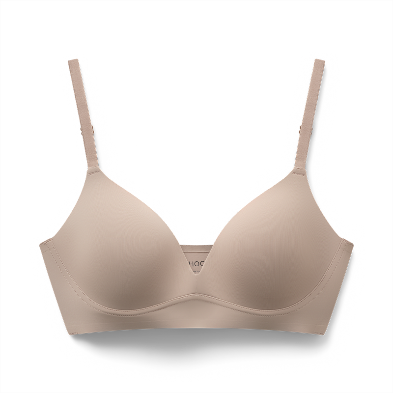 T-Shirt Bralette | Taupe