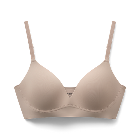 T-Shirt Bralette | Taupe