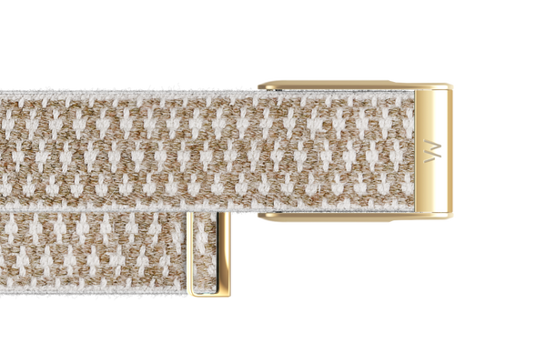 MG CloudKnit Luxe Band | Haze with Gold