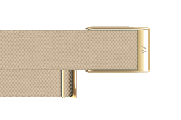 MG SuperKnit Luxe Band | Dune with Gold