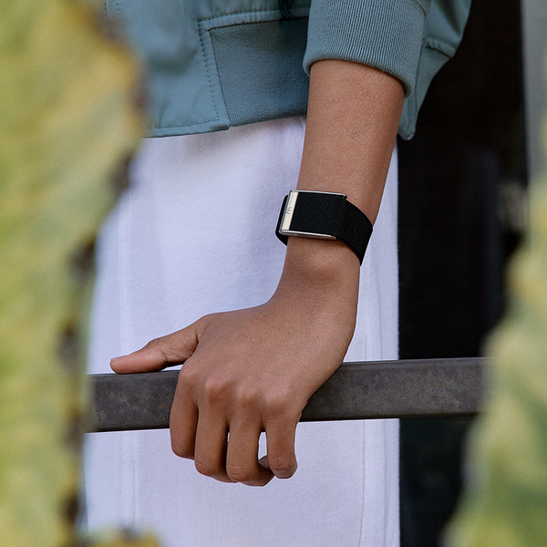 5.0 SuperKnit Luxe Band | Obsidian with Titanium