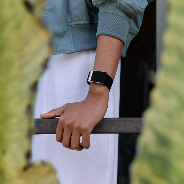 MG SuperKnit Luxe Band | Obsidian with Titanium