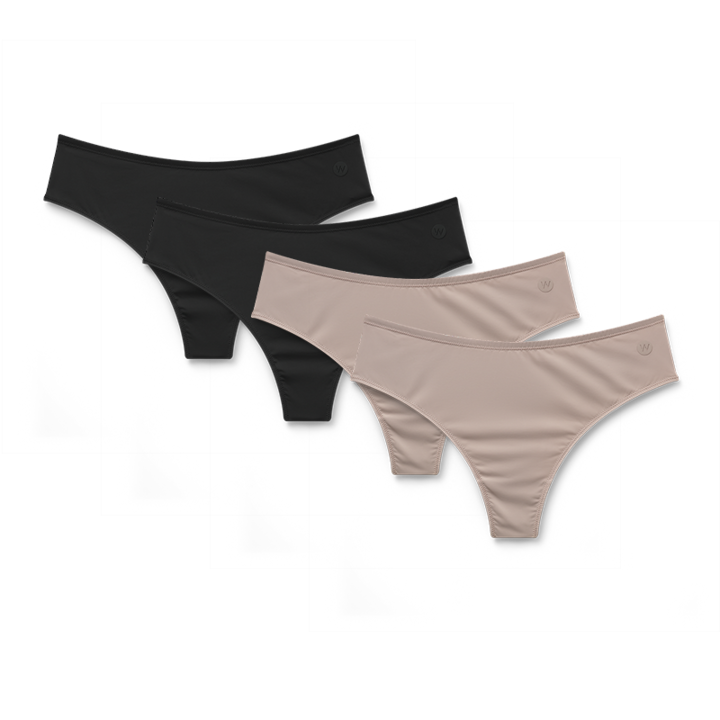 Essential Thong 4 Pack