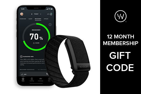 12 Month WHOOP Membership Gift Code