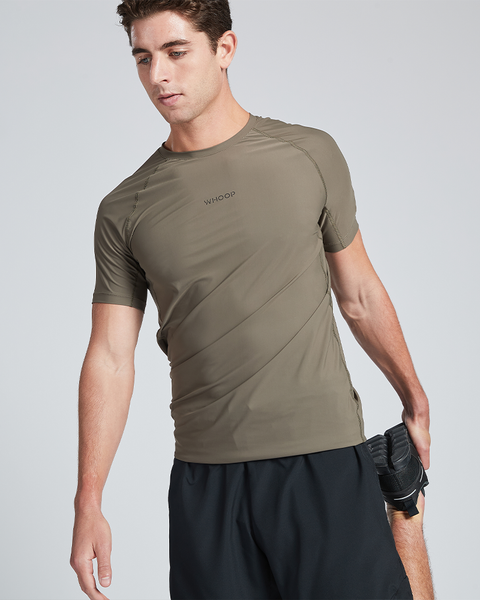 Olive Compression Top | Smart Apparel
