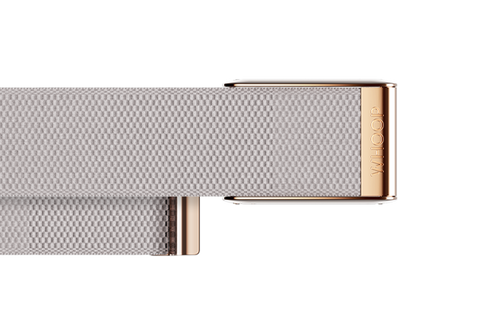 4.0 Champagne with Rose Gold SuperKnit Luxe Band