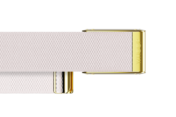 4.0 Champagne with Gold Crystal Luxe Band