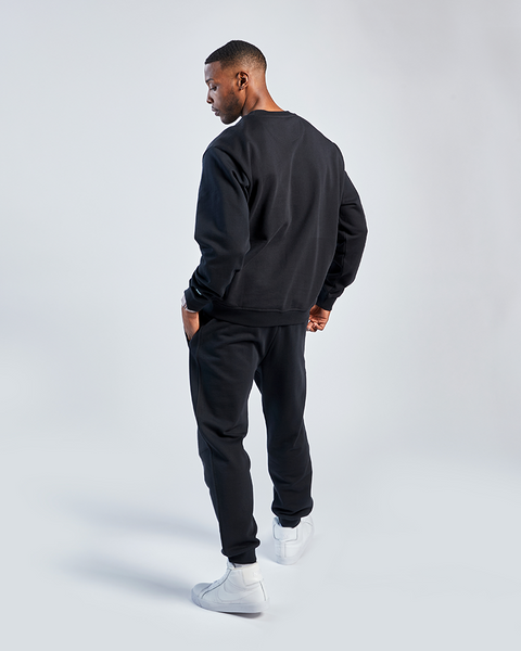 Black WHOOP Unisex Crewneck
