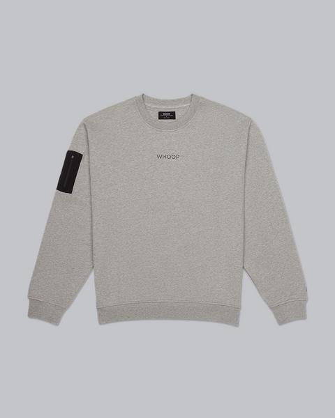 Heather Grey WHOOP Unisex Crewneck