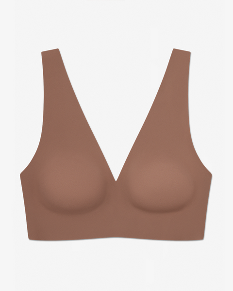 4.0 Desert Sand V-Neck Bralette | Smart Apparel