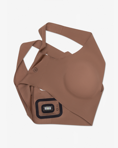 4.0 Desert Sand V-Neck Bralette | Smart Apparel