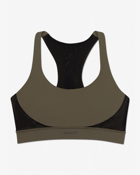 Olive WHOOP Sports Bra | Smart Apparel