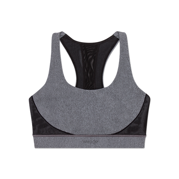 4.0 Heather Grey WHOOP Sports Bra