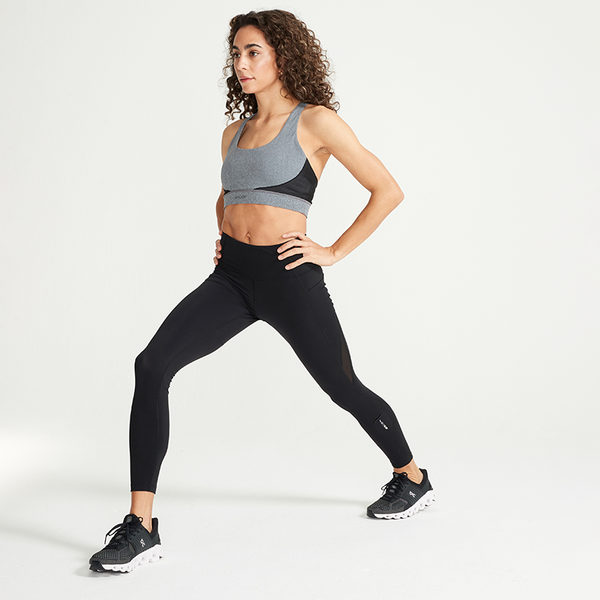 4.0 Heather Grey WHOOP Sports Bra