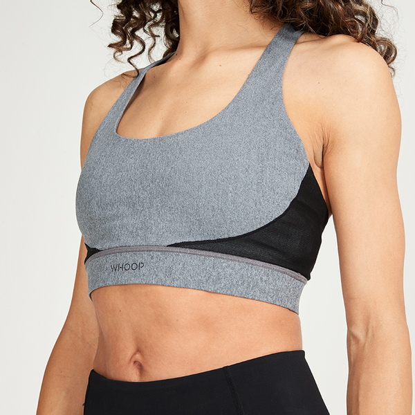 4.0 Heather Grey WHOOP Sports Bra
