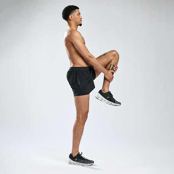 4.0 Men's Speed Short 4" in Black
