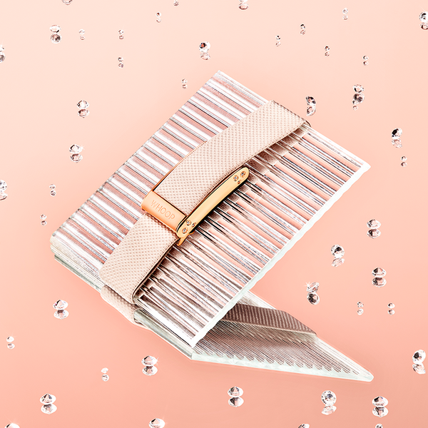 4.0 Champagne with Rose Gold Crystal Luxe Band