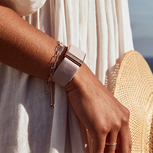 4.0 Nantucket with Rose Gold SuperKnit Luxe Band