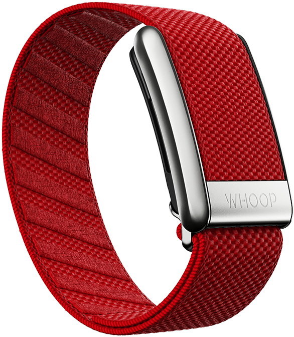 4.0 Cranberry with Platinum SuperKnit Luxe Band