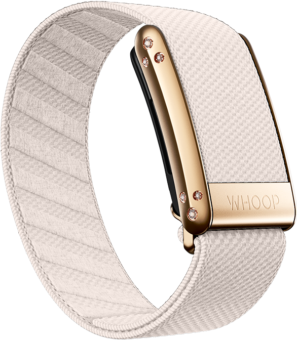 4.0 Champagne with Rose Gold Crystal Luxe Band